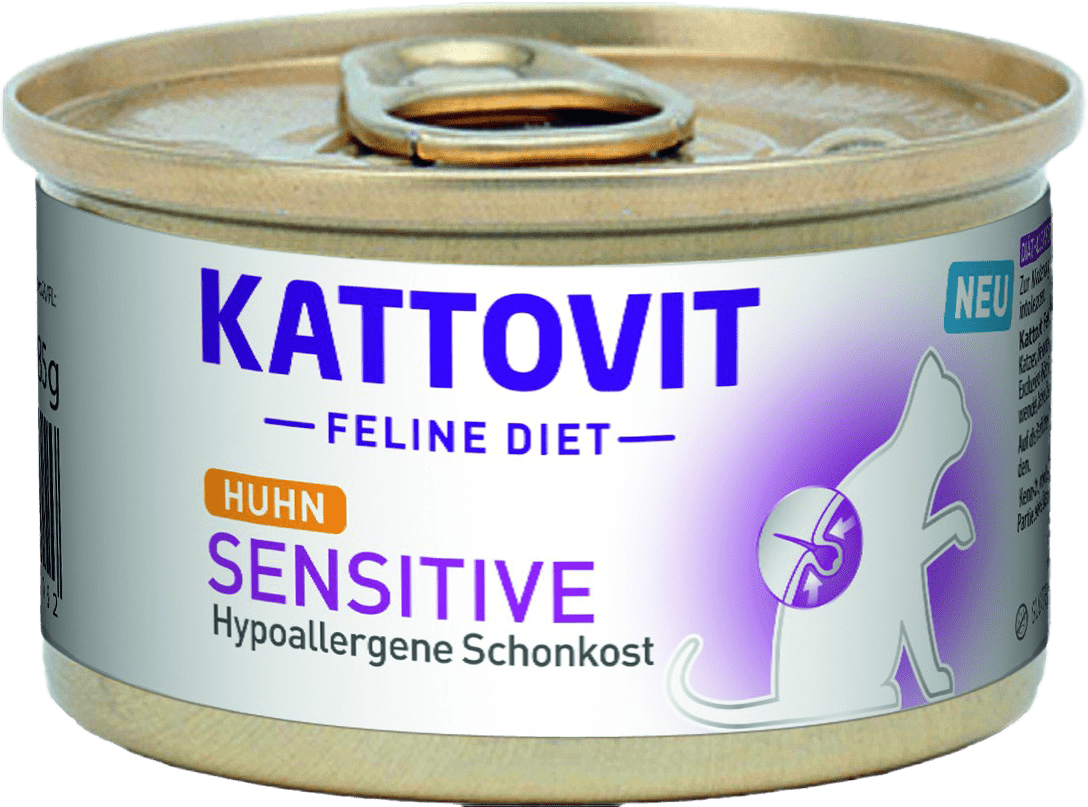 Konzerva Kattovit sensitive kuře 85g