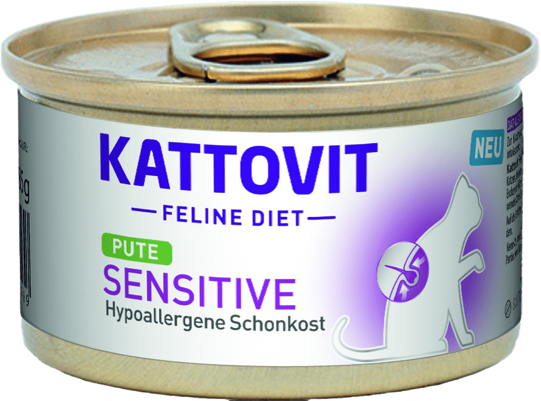 Konzerva Kattovit sensitive krůta 85g