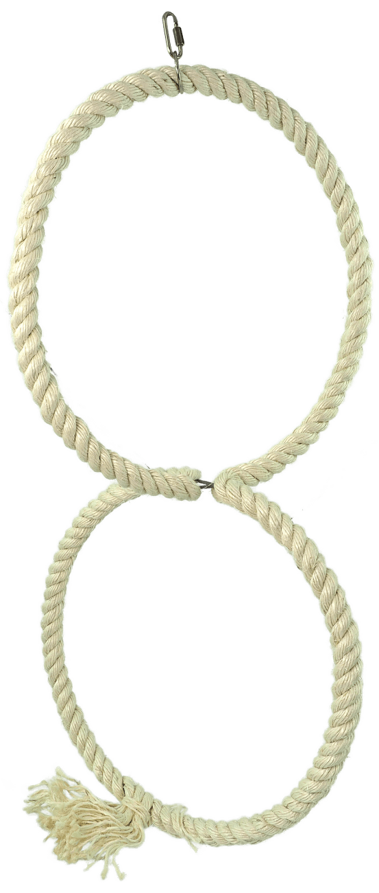 Hračka Epic Pet lanové kruhy závěsné 85cm