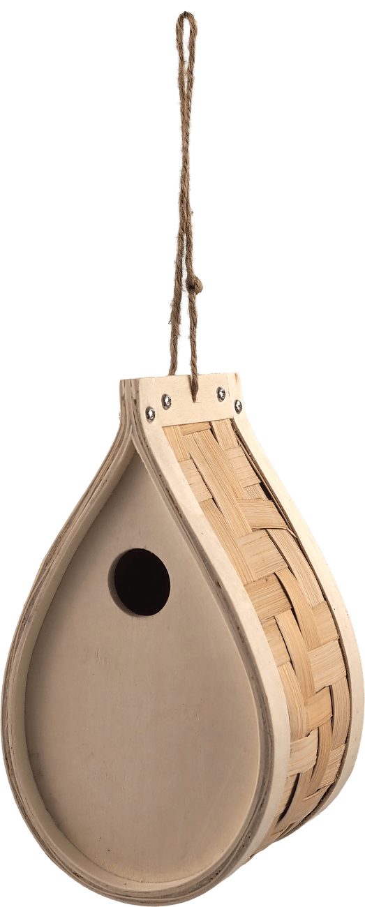 Budka Bird Jewel ve tvaru kapky 12,5x10x21cm