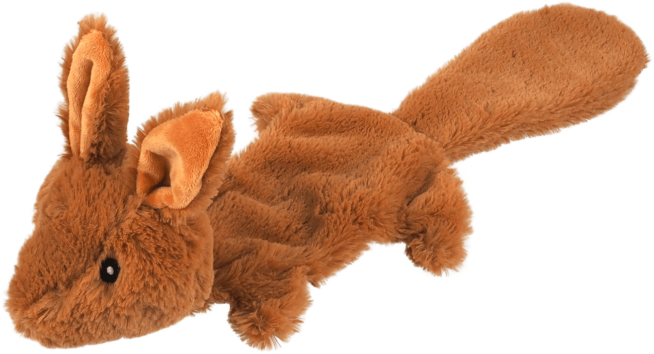 Hračka Dog Fantasy Recycled pískací zajíc se šustícím ocasem 50cm