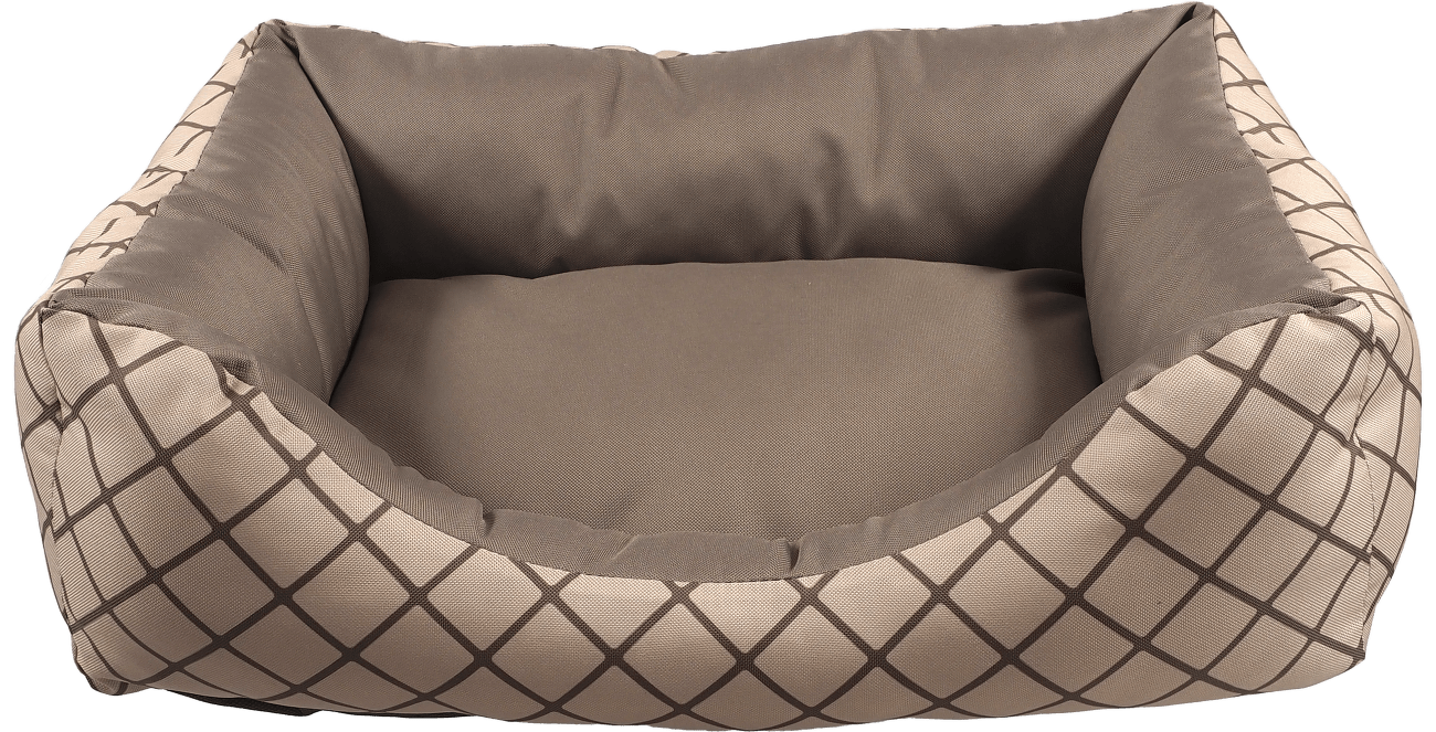 Sofa Dog Fantasy béžová se vzorem 85×65×24 cm