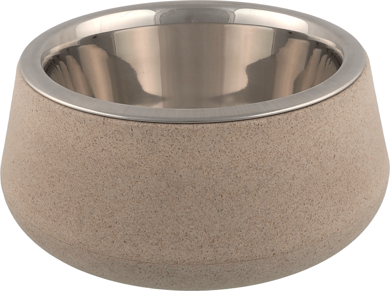 Miska Dog Fantasy nerez EcoStyle béžová 17cm 850ml