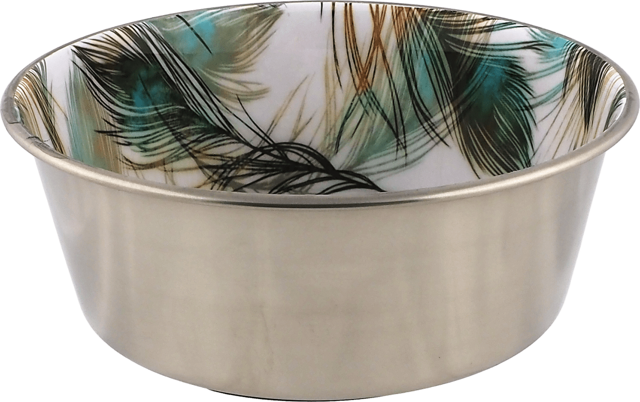 Miska Dog Fantasy nerez se vzorem uvnitř 16cm 1000ml