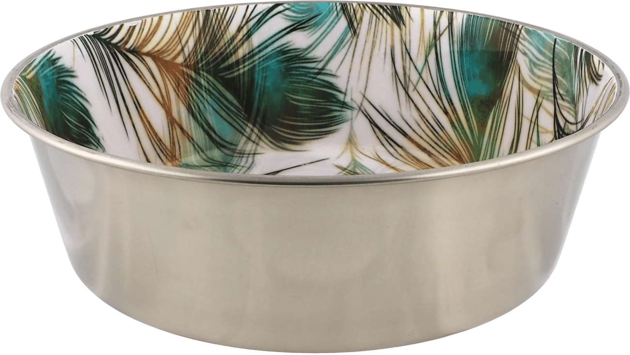 Miska Dog Fantasy nerez se vzorem uvnitř 23cm 2650ml