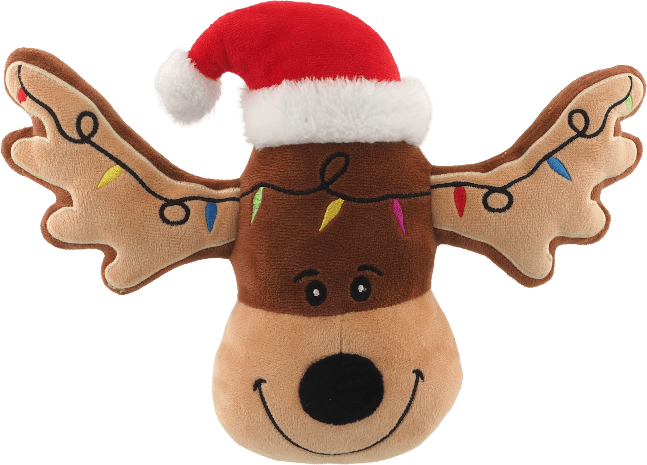 Hračka Dog Fantasy Winter Tale hlava soba pískací 23cm