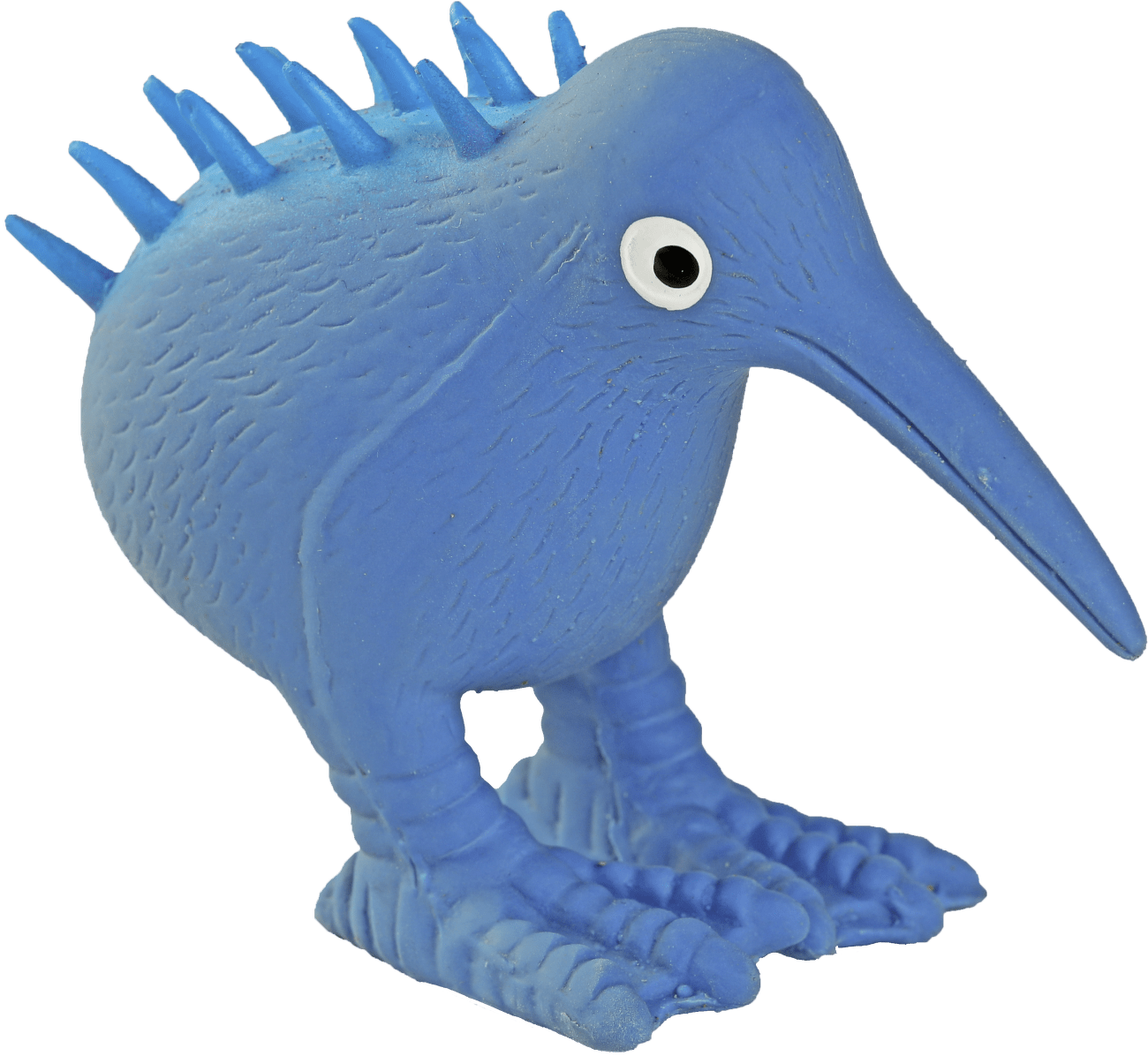 Hračka Kiwi Walker latex kiwi pískací modrá 8,5cm