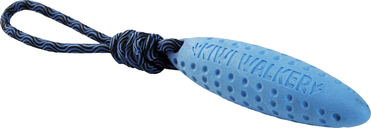 Hračka Kiwi Walker TPR guma Zeppelin modrý 22cm