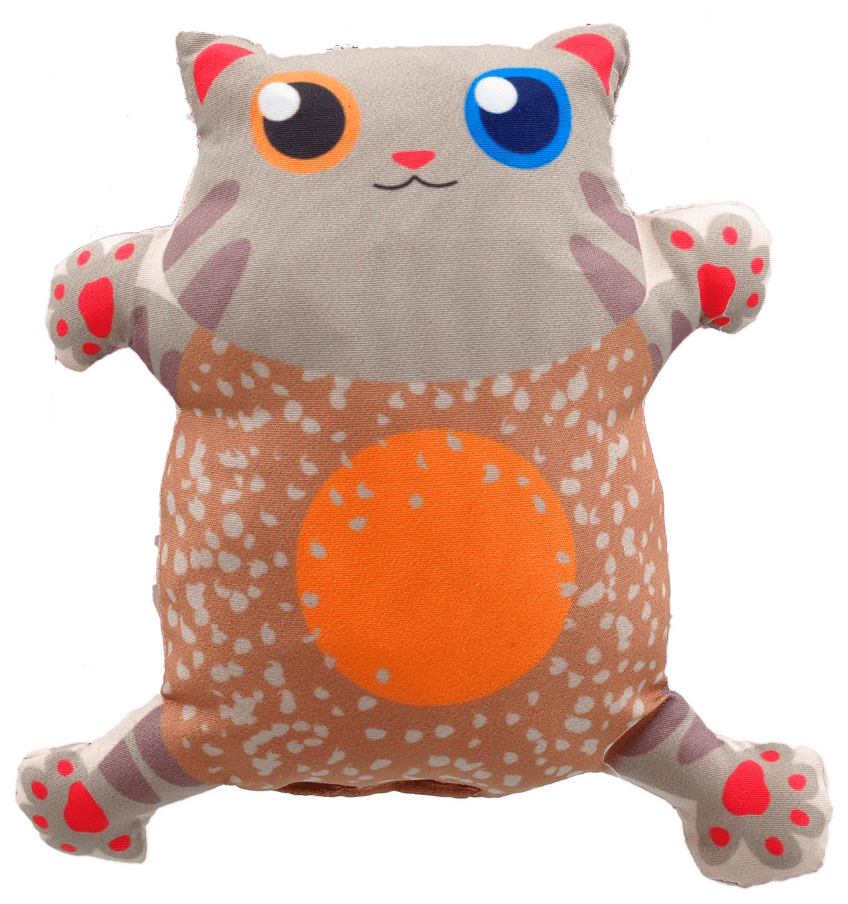 Lets Play hračka mačky s catnipom béžová 14 cm