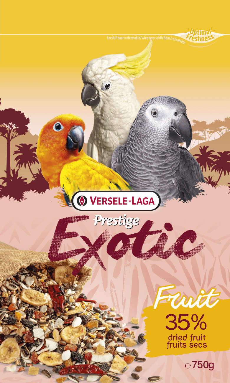 Krmivo Versele-Laga Prestige pre exotické papagáje 750 g