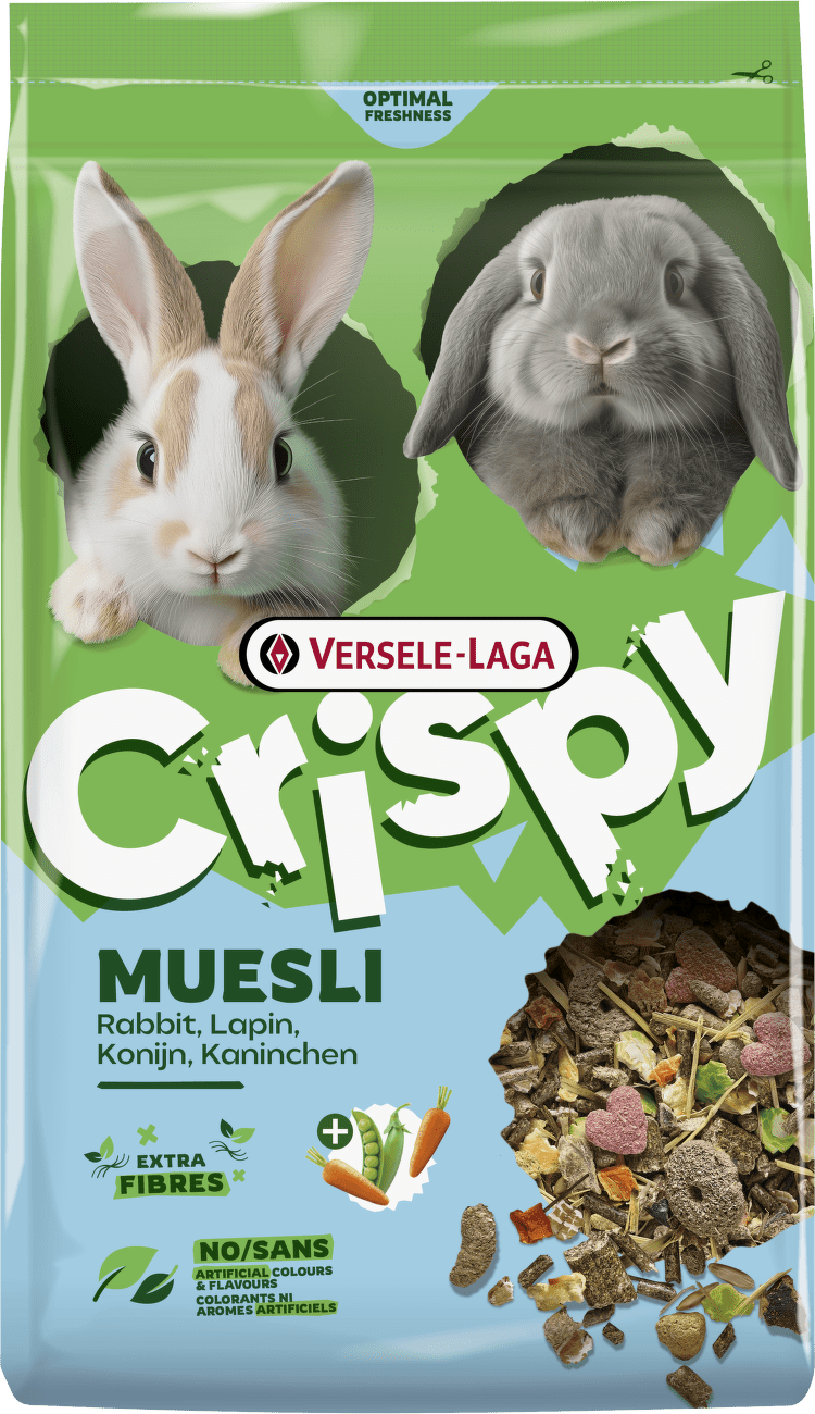 Krmivo Versele-Laga Crispy Muesli Rabbits pro králíky 2,5 kg