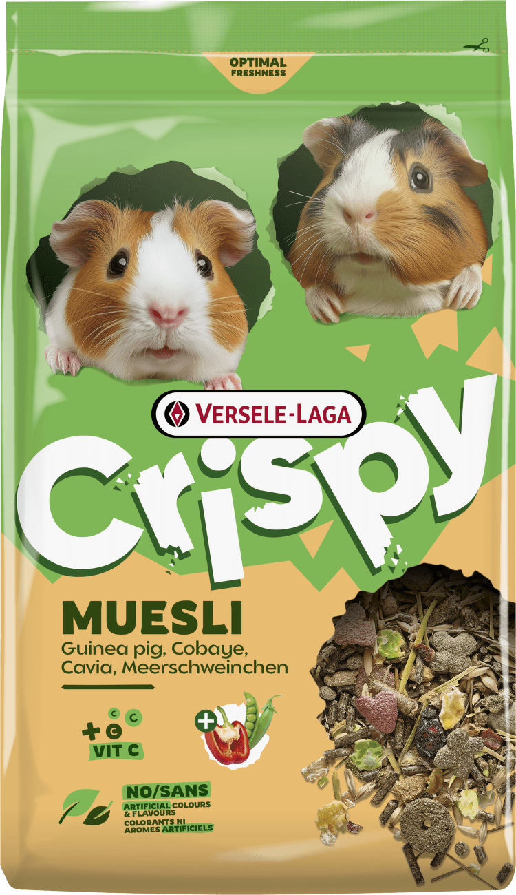 Krmivo Versele-Laga Crispy Muesli Guinea Pigs pro morčata 2,5 kg