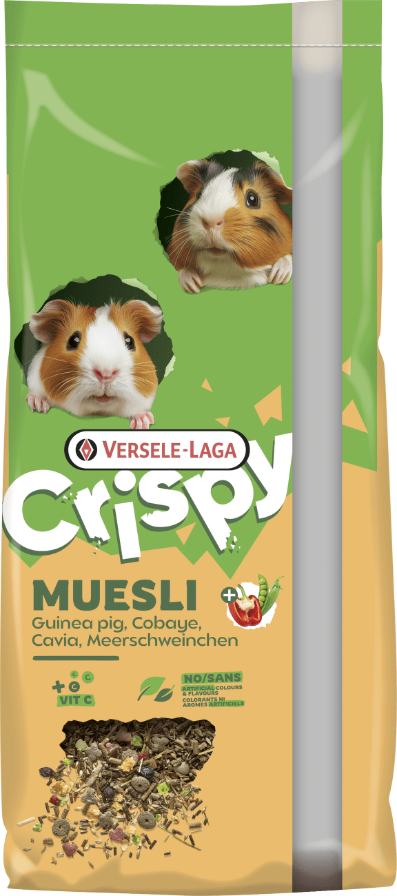Krmivo Versele-Laga Crispy Muesli Guinea Pigs pro morčata 20 kg