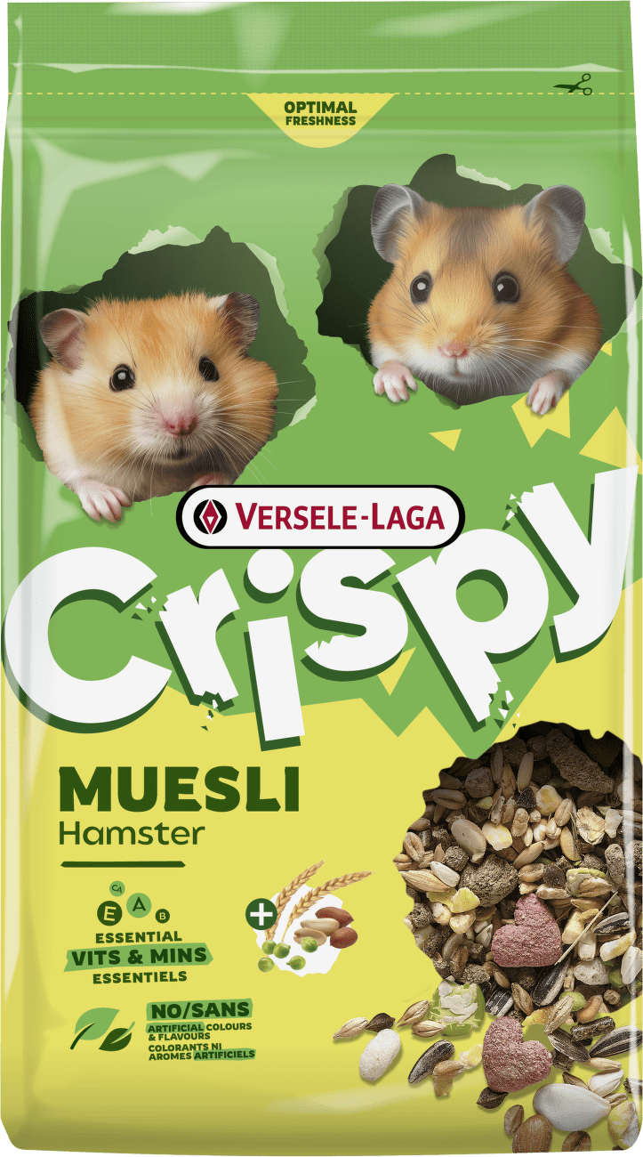 Krmivo Versele-Laga Crispy Muesli Hamster pro křečky 750 g