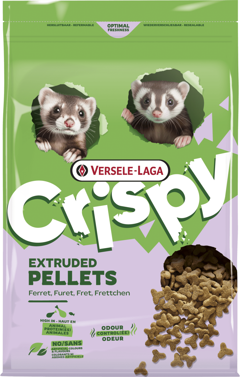 Krmivo Versele-Laga Crispy Extruded Pellets Ferret pro fretky 1,75 kg