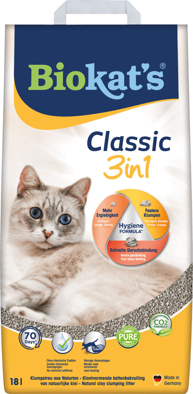 Podestýlka Biokat's Classic 18 l