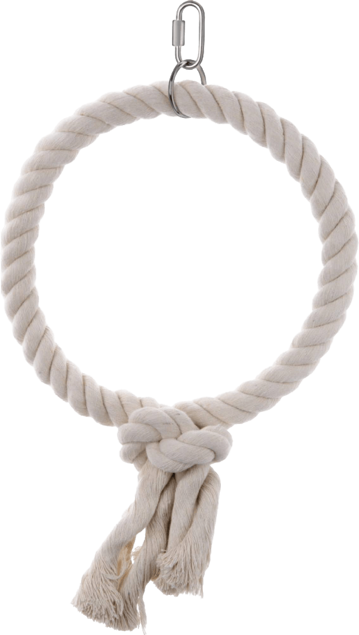 Kruhová houpačka pro ptáky 22cm