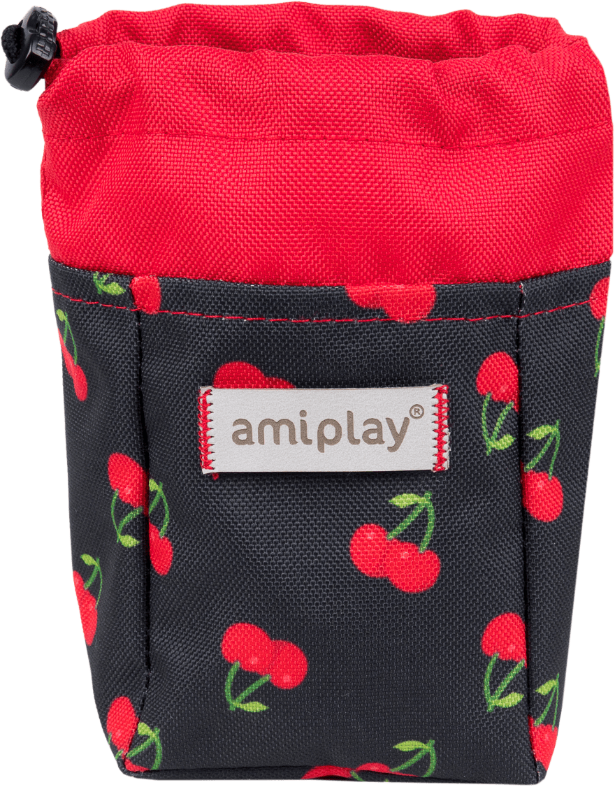 Pamlskovník pro psy Amiplay BeHappy Cherry 6 × 2 × 11 cm