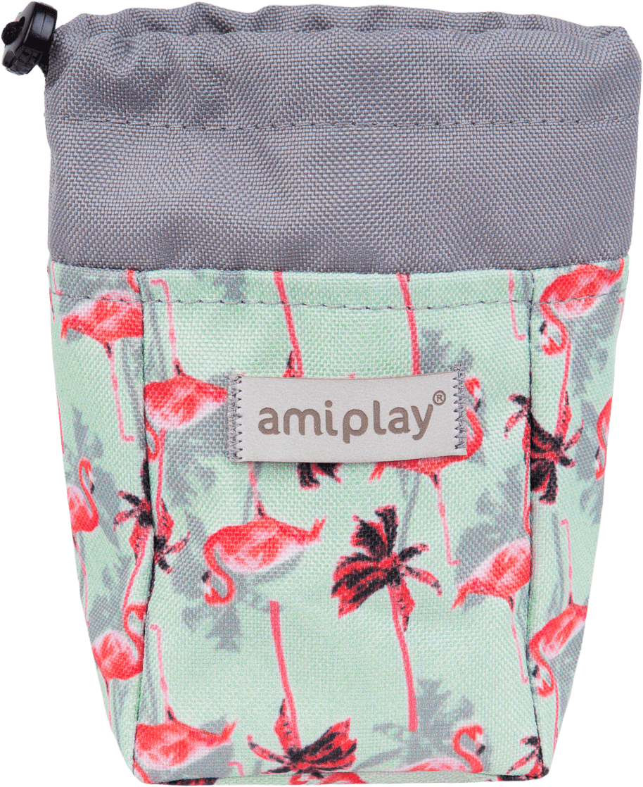 Pamlskovník pro psy Amiplay BeHappy Flamingo 6 × 2 × 11 cm