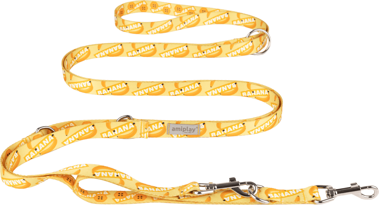 Nastavitelné vodítko Amiplay BeHappy 8v1 Banana S 200–400 cm × 1,5 cm