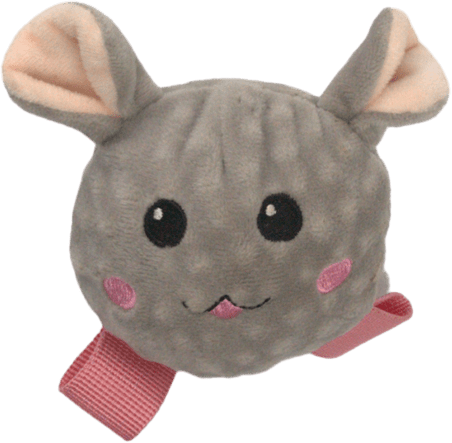 Hračka Have a Pet Jump myš plyšová šedá 10,5cm