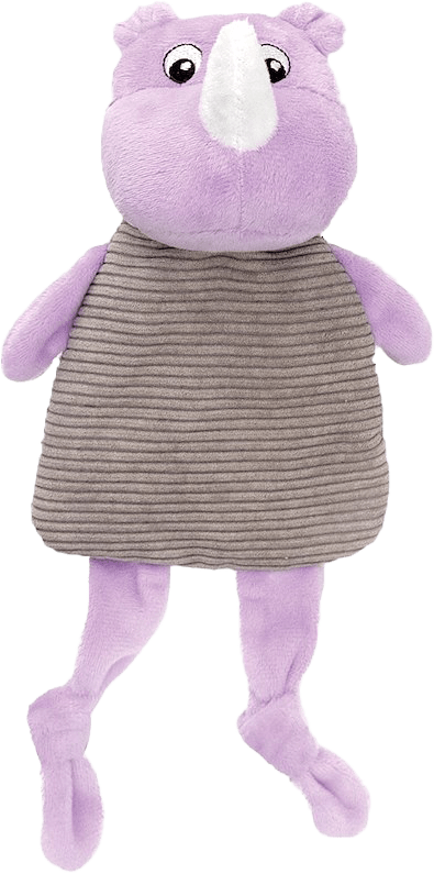 Hračka Have a Pet Rusty nosorožec šustící fialový 29,5cm