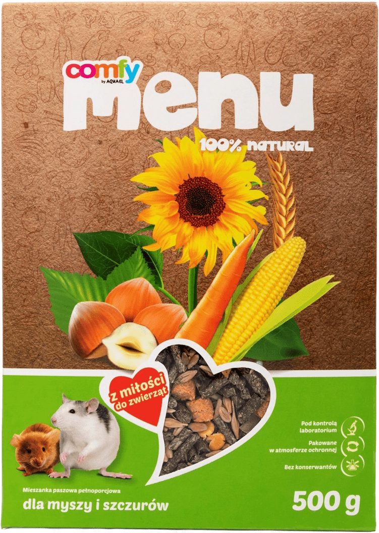 Krmivo Comfy Menu myši 500g