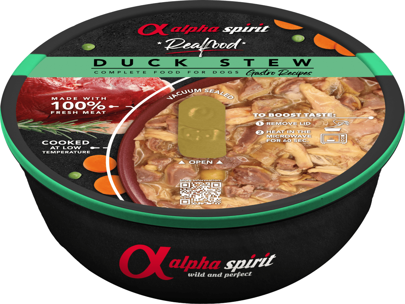 Kačací guláš Alpha Spirit Realfood 280g