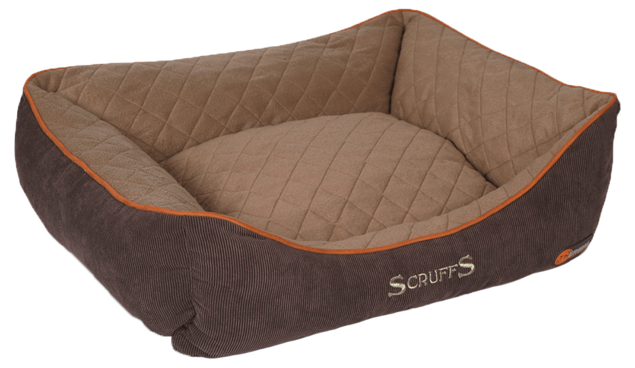 Pelíšek Scruffs Thermal Box Bed 60cm hnědý