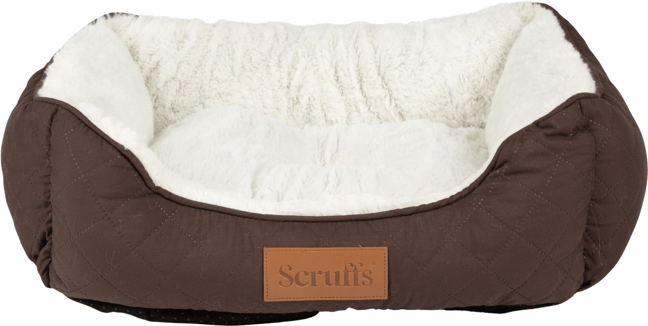 Pelech Scruffs Wilton Box Bed hnědý S 50×40cm