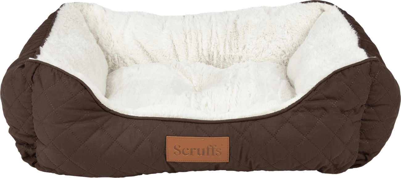Pelech Scruffs Wilton Box Bed hnědý XL 90×70cm