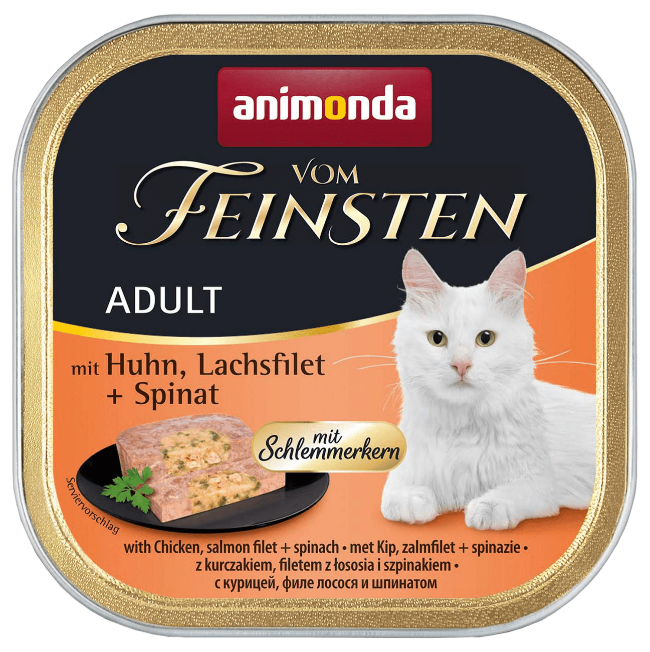 Paštika Vom Feinstein kuřecí+losos+špenát 100g