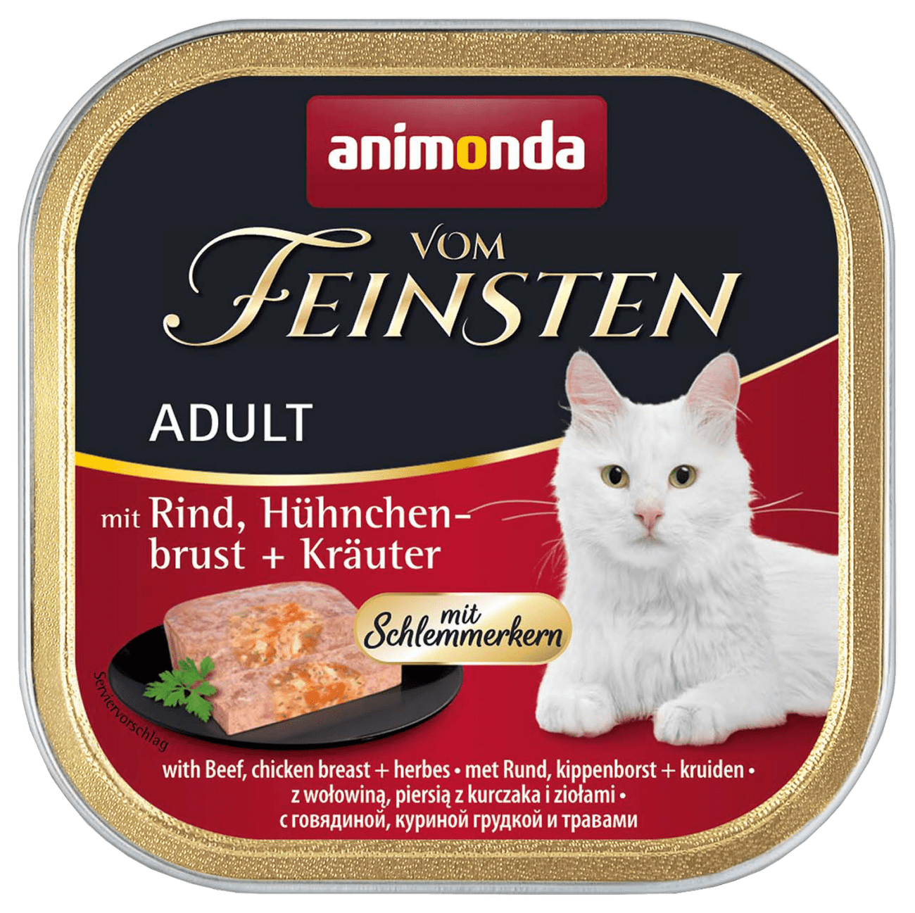 Paštika Vom Feinstein hovězí+kuřecí prsa+bylinky 100g