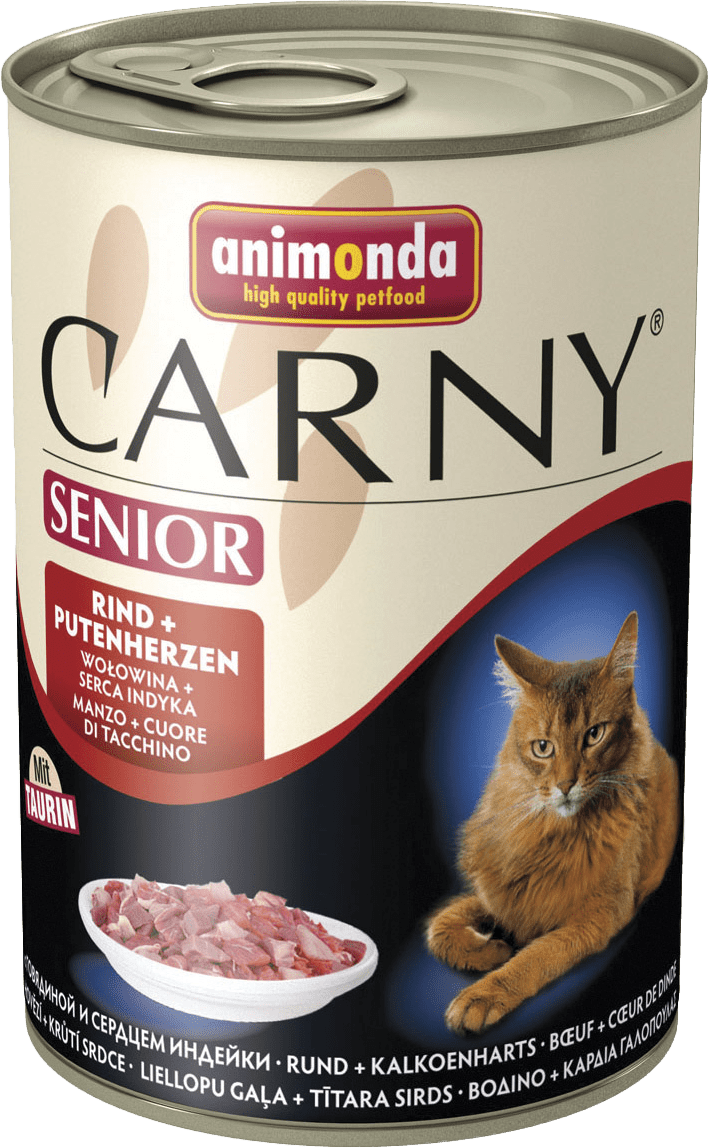Konzerva ANIMONDA Carny senior hovězí+krůtí srdce 400g