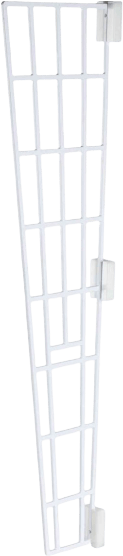 Síť ochranná nastav. boční strana 62×16/7cm bílá