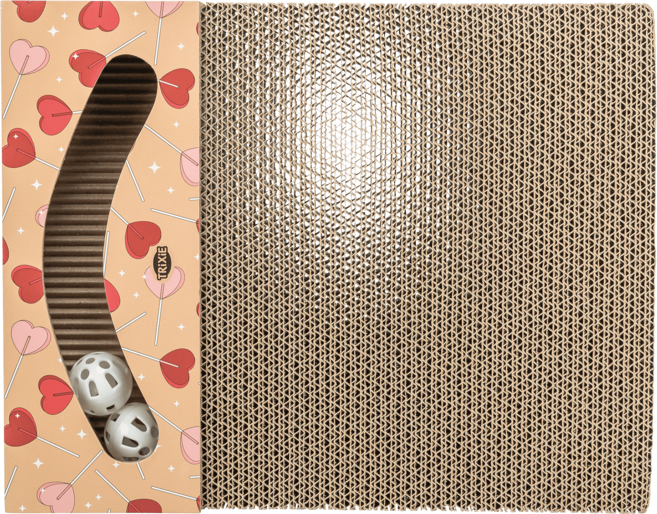 Škrabadlo Trixie Valentine kartonové 38×5×30cm