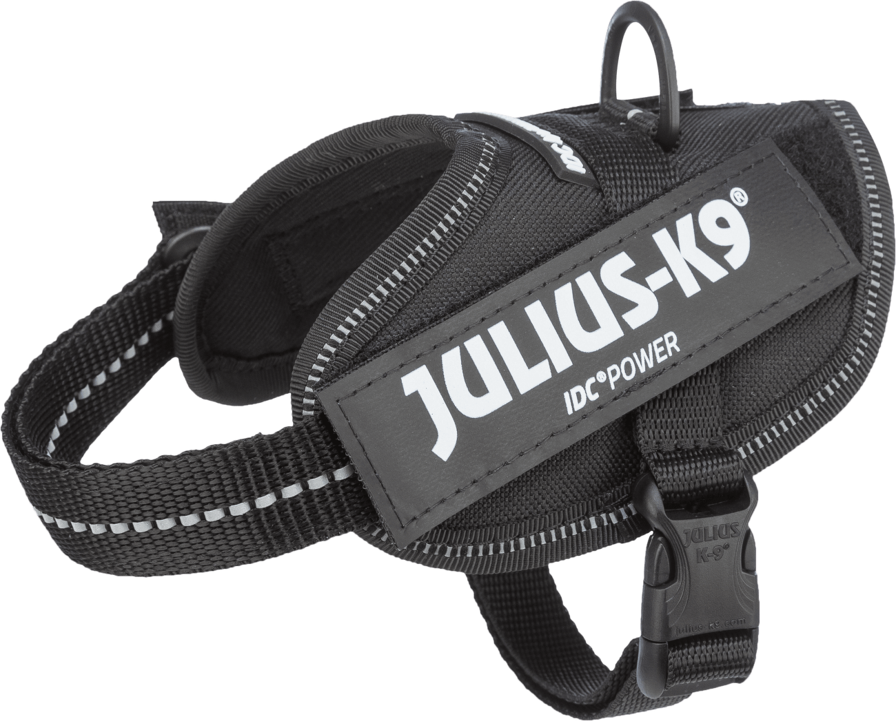 Postroj pre psy Trixie Julius-K9 IDC® čierny 2XS/Baby 2 33–45 cm × 18 mm