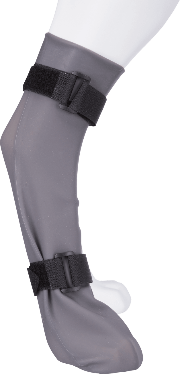 Ochranná silikonová ponožka Trixie XL šedá