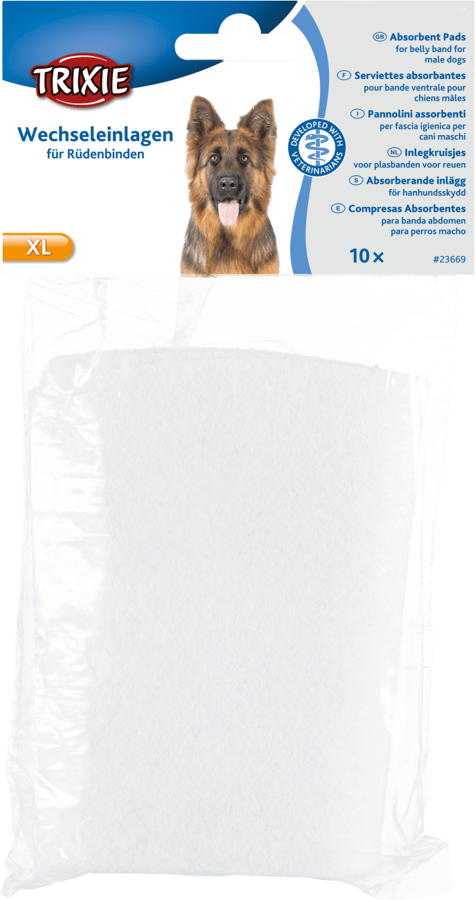 Absorpčné vložky Trixie do brušného pásu pre psa XL 10 ks