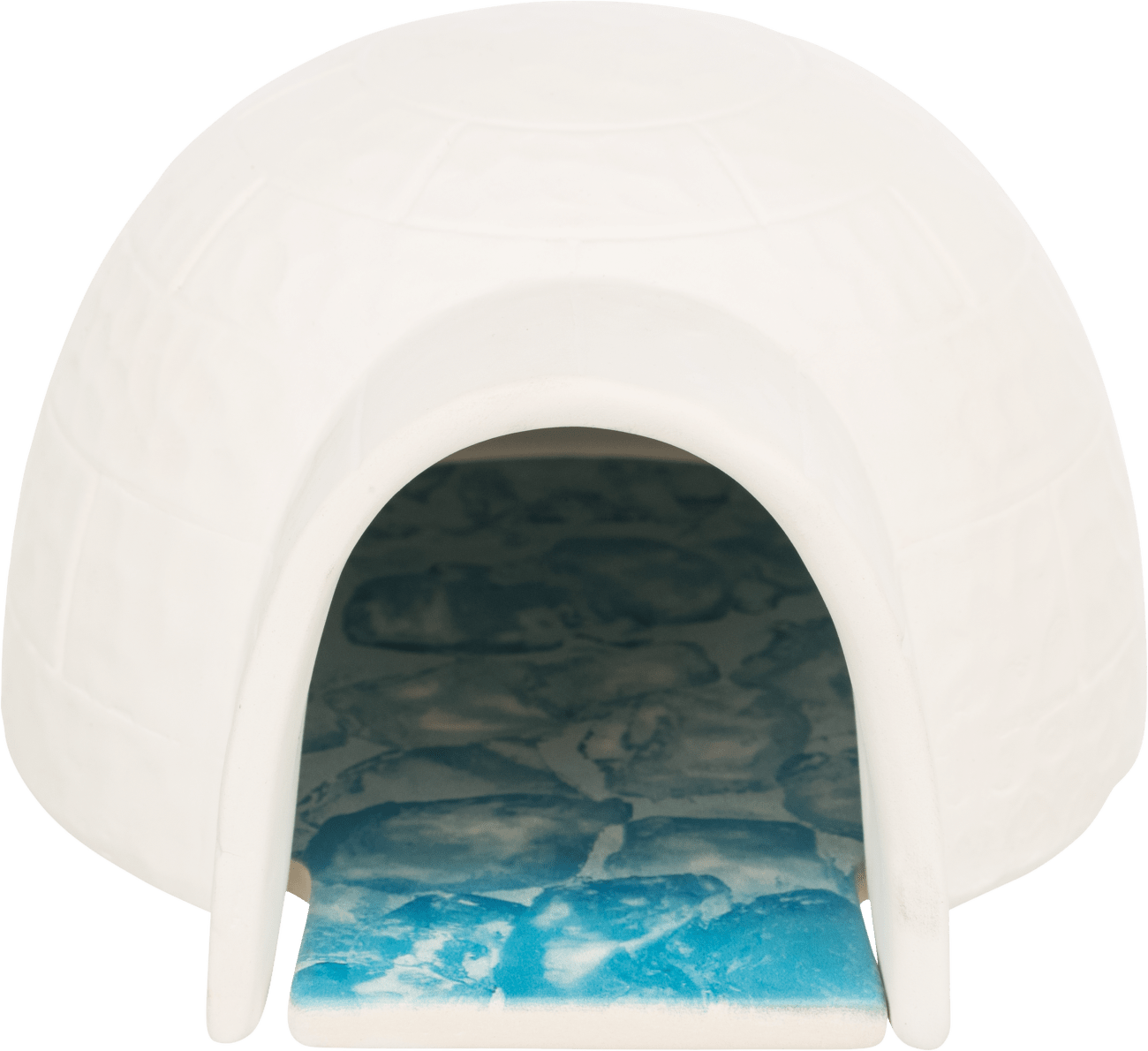 Igloo s chladicí keramickou deskou Trixie pro hlodavce 13 × 9 × 15 cm bílá