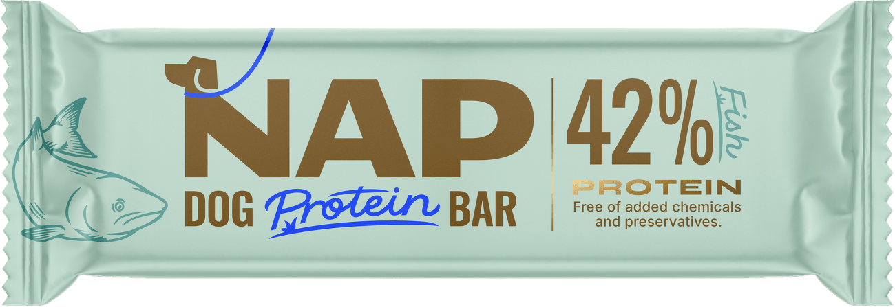 Proteinová tyčinka pro psy NAP rybí 50 g