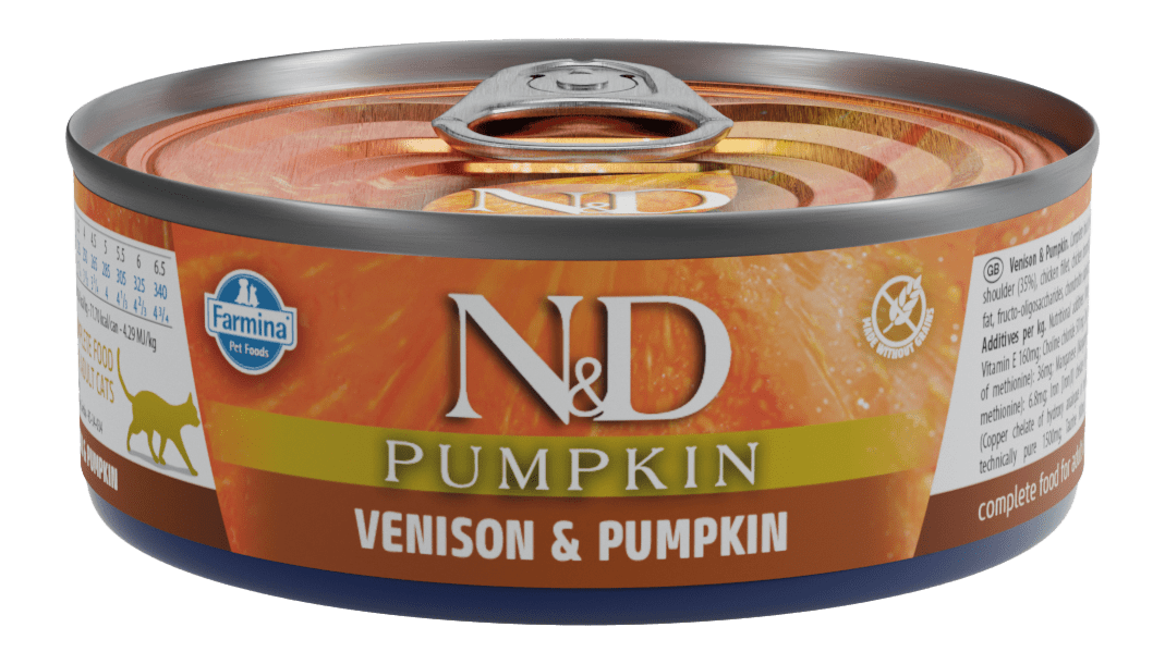 Konzerva N&D Cat Pumpkin Venison 70g