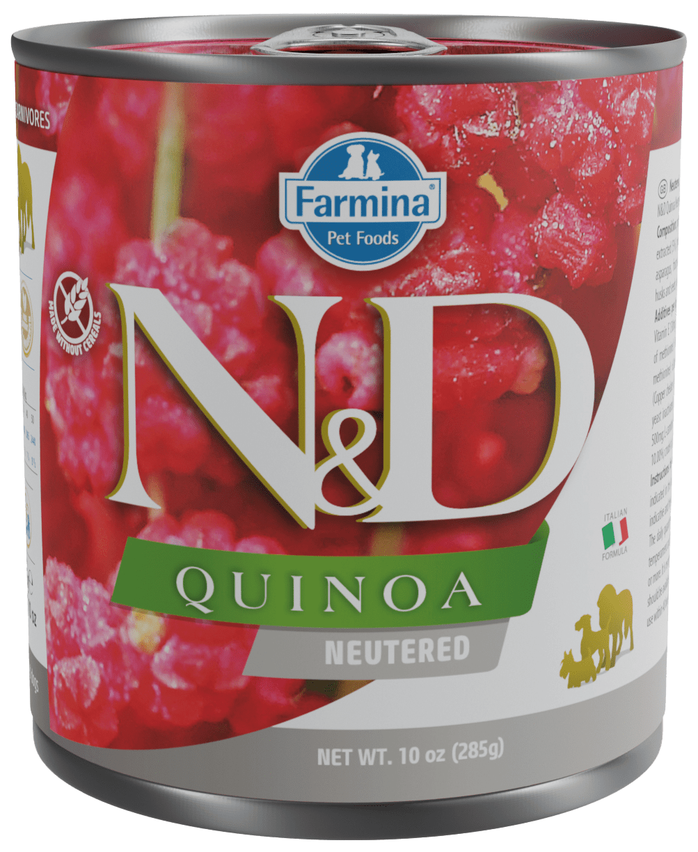 Konzerva N&D Quinoa Dog Neutered 285g