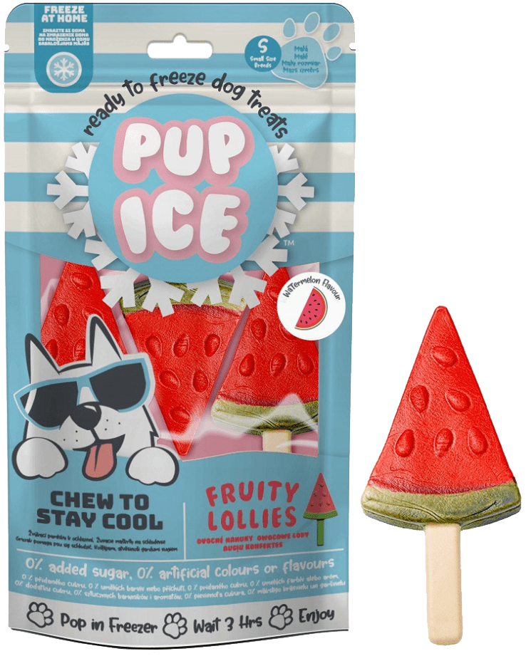 PUP ICE chladiaca pochúťka zmrzlina pre psov s melónom 90 g