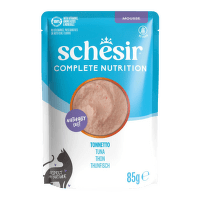 Konservi kaķiem – Schesir Complete Nutrition Tuna in Mousse, 85 g