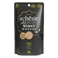 Konservi kaķiem – Schesir After Dark Chicken Velvet Mousse, 80 g