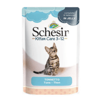 Консервы для котят – Schesir Kitten Tuna in Jelly, 85 г