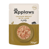 Kapsicka Applaws Cat chicken with lamb in jelly 70g