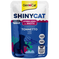 Konservi kaķiem – GimCat ShinyCat Pouch, Sterilized, Tuna, 70 g
