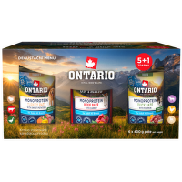 Degustační balíček konzerv Ontario Pate 5+1 zdarma (6×400 g)